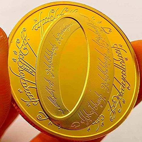 Комеморативна Монета Позлатена Сребрена Американска Криптовалута Прстен Комеморативен Медал Позлатена Комеморативна Монета Копија