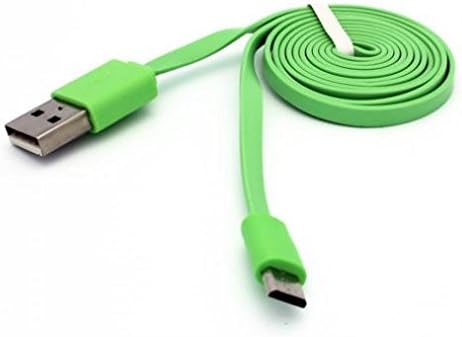 Зелениот 6FT Долг USB Кабел За Полнење На Жица За Синхронизација На Микро-USB Кабел За Податоци Поддржува Брзо Полнење За Fire HD 10,