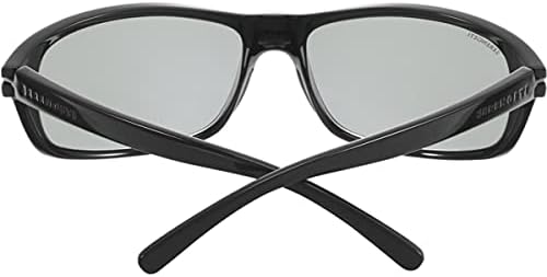 Серенгети Бормио 8168 Спортски Очила За Сонце, Сјајна Црна со Д-Р КПГ Сива Поларизирана Леќа