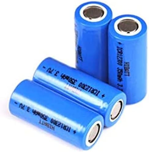 МОРБЕКС Компатибилен за 3,7 V 12300 Литиум Јонска Батерија На Полнење Ли - Јонска Ќелија Батерии Pilas 350MAH За Led Фенерче Дигитален Уред