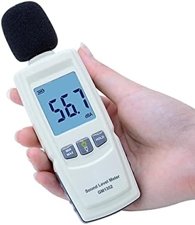 BBSJ дигитален тестер за бучава на ниво на звук 30-130dB во LCD екран на децибели со задно осветлување