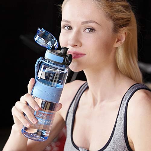 Xiaojia 500/1000ml Спортски шишиња со вода БПА бесплатно преносен на ладен сок шише со вода транспарентен пластичен софтвер за пијалоци