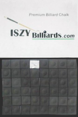 Iszy Billiard Premium Pool and Billiard Cue Chealk - еден десетина парчиња