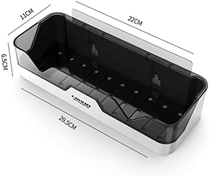 Wxxgy Wallид монтиран решетка за бања за складирање на шампон Пластично складирање Организатор за кујна за додатоци за бања/1pcs-си-си-си-си-си-си-си-си-си-си-гејт