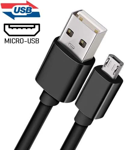 Адаптивен Брз Ѕид Адаптер Микро USB Полнач ЗА BLU Grand M Во Комплет Со Mirbanx Микро USB Кабел 10ft Комплет За Супер Брзо Полнење - 2 Предмети-Црна