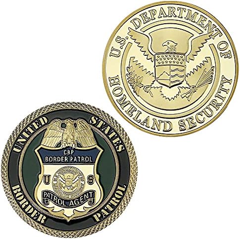 Кингфенг Сувенир Гранична Патрола Американското Министерство За Внатрешна Безбедност Колекција Уметност Комеморативна Монета Предизвик