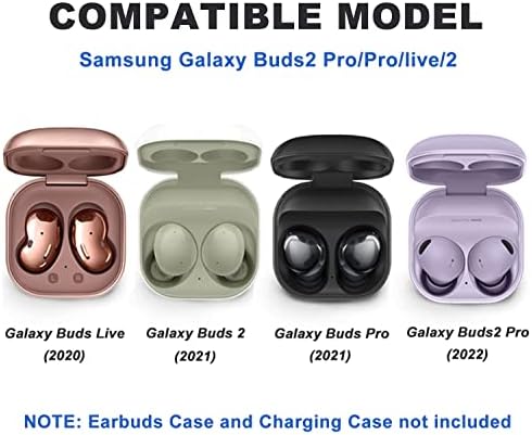 Lopnord за галаксиски пупки 2 Pro Case/Galaxy Puds Pro Case/Galaxy Puds 2 Case/Galaxy Puds Case Case со заклучување, шок -шок на