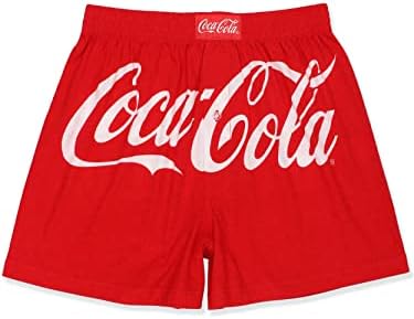Кока-Кола Исхрана Кока-Кола Логото На Кока-Кола Менс Новина Копче Летаат Боксер Дневна Шорцеви