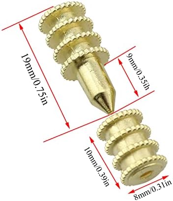 PZRT 6 поставува метални табели иглички за цинк легури за конектори за ракави за завртки за завртки за конек за ракави злато лисја
