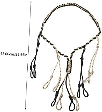 Clispeed 4 парчиња за опстанок на свирки - клучеви за рачен ѓердан за пешачење за кампување со свирки за лов на лов на лов на жени, црна лента лента, кабел за отворено јаже
