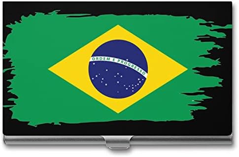 Бразил Знаме Бизнис Картичка Случаи Симпатична Картичка Носителот НА ЛИЧНА КАРТА Кредитна Паричник Превозникот