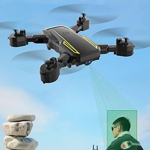 TTKDD 2,4G дрон со камера за возрасни/деца што може да се преклопи RC дрон, одржување на надморска височина, еден клуч за враќање,