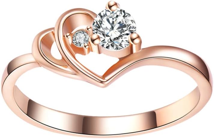 2023 година Нова ангажман круг Циркони жени свадбени прстени накит за накит за жени полни дијамантски дами прстени што недостасуваат