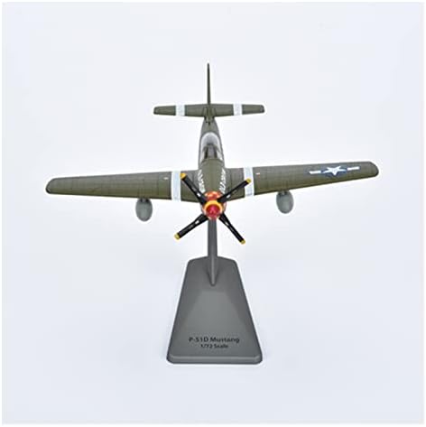Модели на пред-изградена скала на Хиндка 1 72 За американската армија авијација P-51D Mustang Fighter P51 Модел на авиони Воен капка транспорт