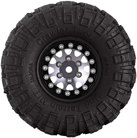 Гуми на гуми од гуми од гуми за густини за калта за SCX24 TRX4M A24 Axial 1/24 1/18 Делови за надградба на ползи
