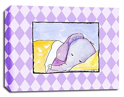 Спиење Бебе II-Слон-8 x 10 Платно