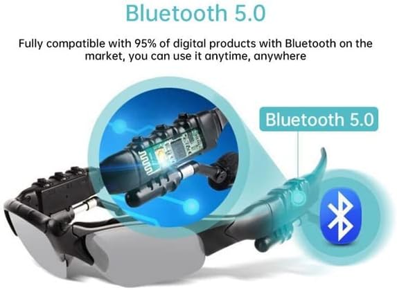 Bluetooth 2 во 1 Очила Со Микрофон Мобилни USB Полнење Поларизирана Светлина Очила За Сонце Очила За Слушалки Безжични Слушалки Телефони За