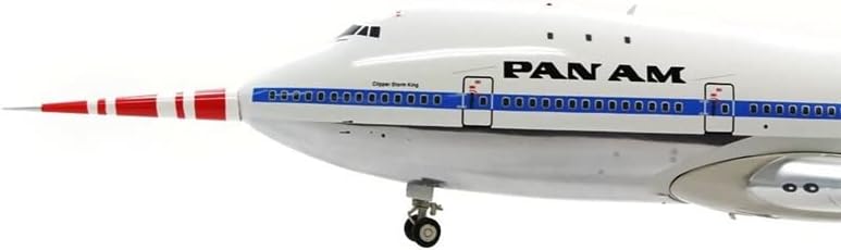 Inflate 200 PAN AM 747-100 N732PA Clipper Storm King со црвена и бела продолжена сонда ограничена издание 120 модели ограничено издание 1/200