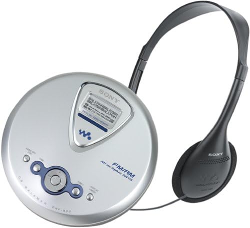 Sony D-NF400 Atrac Walkman Protable CD плеер со дигитален приемник AM / FM / TV / временски услови