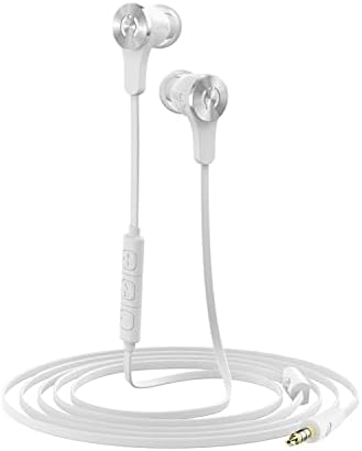 Muvecousstics Drive Primuim слушалки жични ушни уши со микрофон, најдобро за компјутерски игри со андроид телефони со кабел слушалки со микрофон,