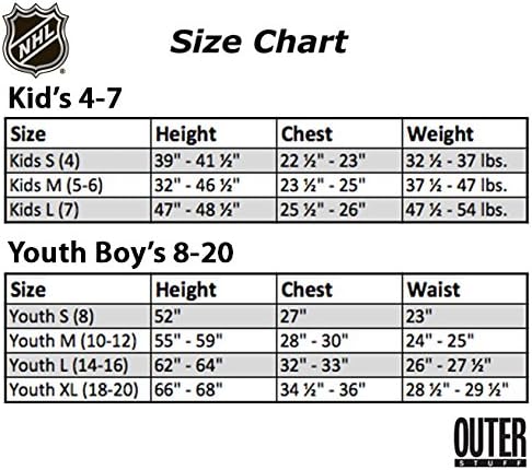 Outerstuff Youth NHL реплика домашен тим Jerseyерси Сан Хозе Ајкули oeо Павски, тимска боја, мала/средна