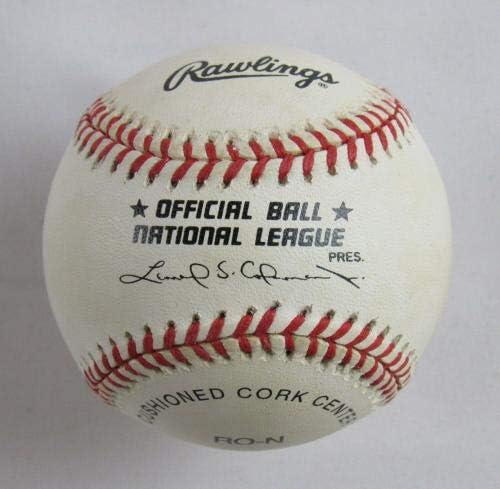 Томи Холмс потпиша автоматски автограм Бејзбол Б117 - автограмирани бејзбол