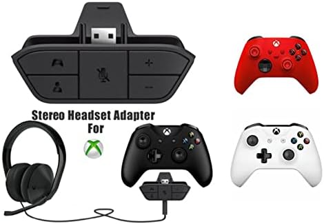 Plauduct Стерео Слушалки Адаптер За Xbox Еден/Еден S/Елита 1&засилувач; 2/Серија S|X Контролери, Микрофон Слушалки Адаптер За Xbox Еден