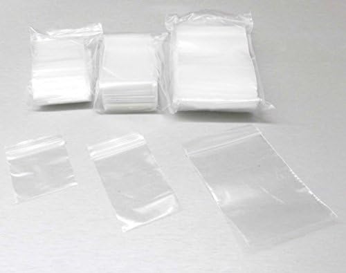 100 парчиња x силни големи отпорни на патент Зиплински торби чиста пластична кеса за целофан издржлива торба за складирање на пакување spbs13