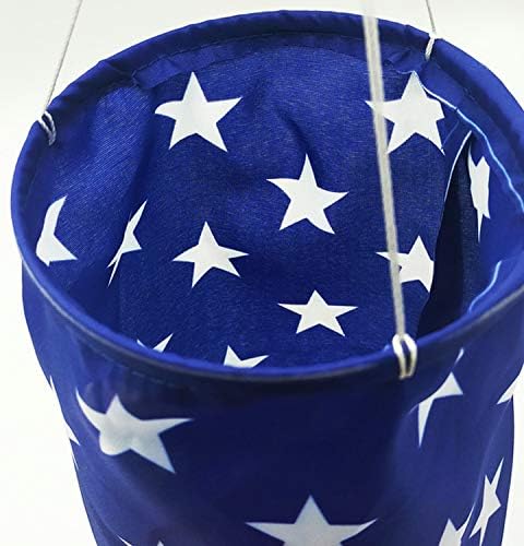 Jxystore American Wind чорап тешка должност, патриотски ветровици на отворено виси ветер -чорап знаме Американско знаме на САД, ветровик,