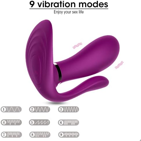 Носат вибратор со далечински управувач, секс играчки за жени 10 режими на вибрации Возрасни секс играчки G Spot Vibrators, прицврстувачки