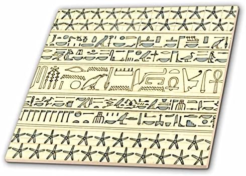 3дроза Антички Египетски Симболи За Пишување Хиероглифи Хиероглиф Египет Декор-Плочки