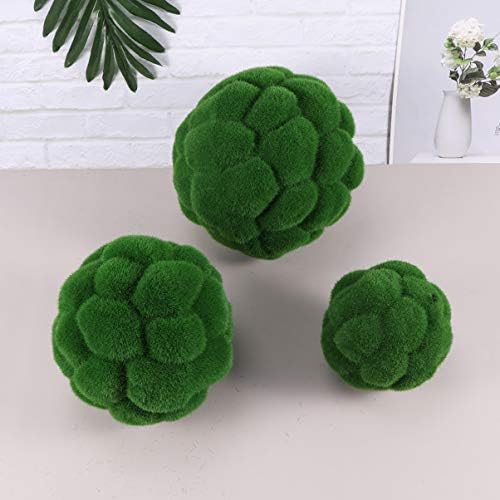 Лиобо вештачки растенија вештачки растенија зеленило топки имитирани зелени декоративни додатоци за прозорец свадба дома декор 1 парче