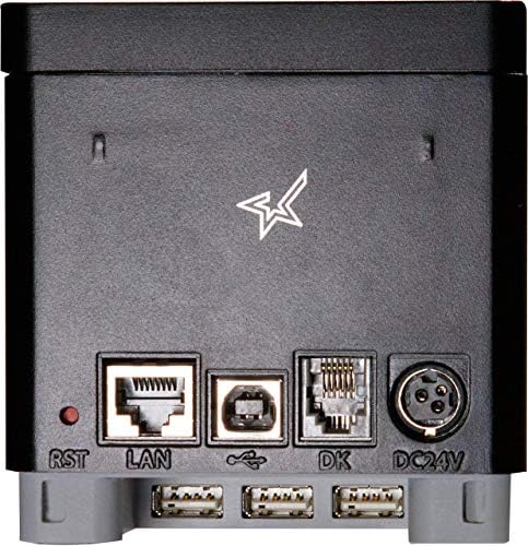 Star Micronics MC -Print2 MCP21LB 2 инчен термички POS печатач со CloudPrnt, Black - USB -B, Ethernet, Bluetooth, USB домаќин,