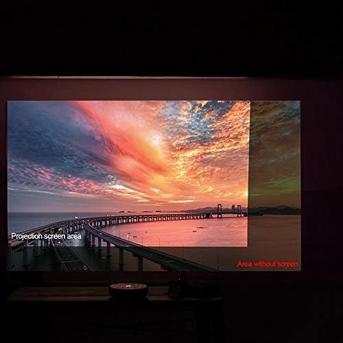Екран за преносен проектор ZLXDP 16: 9 Рамки за видео проекција на склопување wallид, монтиран за домашна канцеларија 60/70/80/110/120INCH