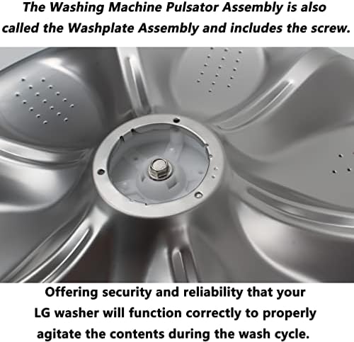 Делови за миење садови AILLSA AGZ72909711 Собрание на пулсирач на плочки за миење садови за FITS LG Kenmore, Sears Washer AGZ72909702