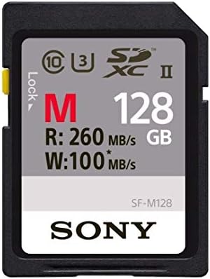 Sony 128gb M Серија UHS-II Sdxc Мемориска Картичка 2-Пакет Со Разноврсен Држач За Мемориска Картичка