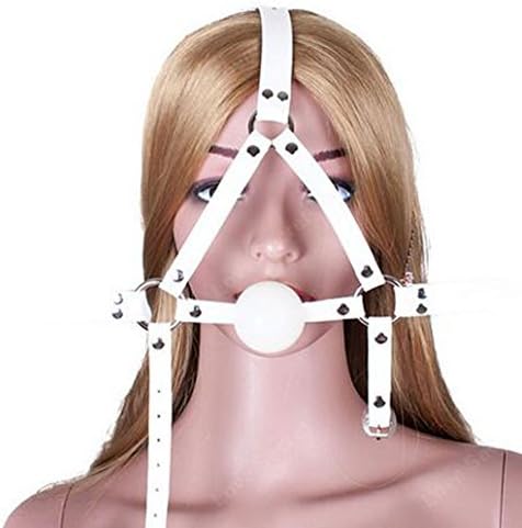 Маска за глава маска отворена уста за уста во возрасни игра еротски секс производи за ропство воздржаност секс играчки