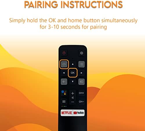 RC802V FMR1 Original Voice Remote for TCL Android TV 40S330 32S330 43S434 50S434 55S434 65S434 75S434 32S6500A 65P8S 65P8 55P8S 55P8