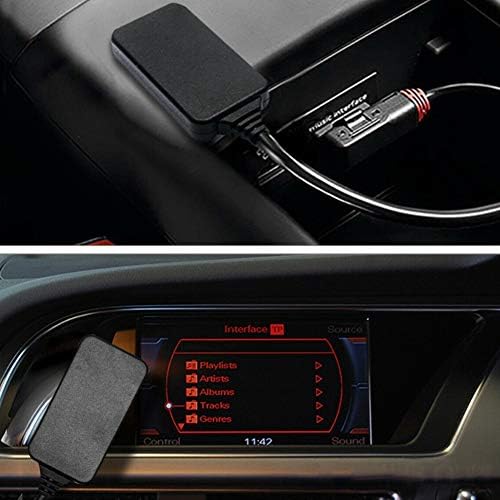 Аудио Кабел, Bluetooth5. 0 AUX Музички Интерфејс Адаптер Аудио Кабел Одговара За Audi A1 A4 S8 Q7 A8 AMI MMI MDI
