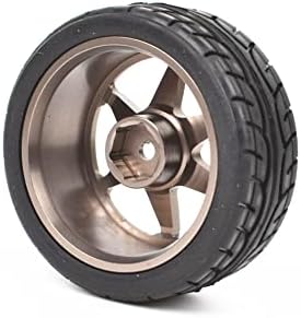 NC Titanium алуминиумски тркала гуми за Redcat HPI HSP за Tamiya TT01 TT02 1/10 RC на патниот автомобил
