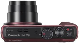 Panasonic Lumix DMC-TZ40 20x Оптички СО GPS Дигитална Камера-Црвена