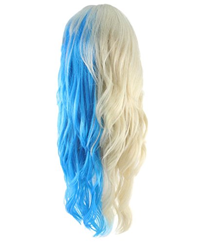 Wigs2you H-3601 Ultra долга кадрава сина дво-тон перика, целосна перика, космеј, врвен квалитет, природен, перика, вкрстено