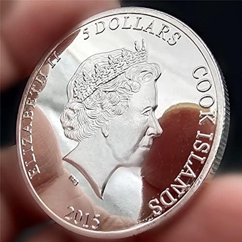 Монета Паун Монета Со Висок Релјеф Комеморативна Монета Паун Екран Отворање Тридимензионален Фестивал Подарок Монета Колекционерски Предмети
