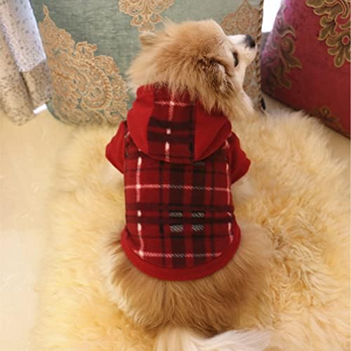 Пакет Од 3 Карирани Џемпери За Кучиња Божиќна Облека За Кучиња Трикотажа Мека Топла Кошула За Кученца Зимски Џемпер За Мали Кучиња Мачки…