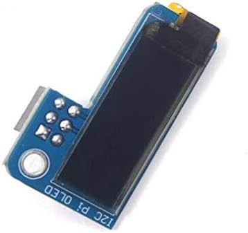 Taidecent Pioled RPI 0,91 инчен OLED екран на дисплеј модул I2C IIC 128x32 SSD1306 Blue OLED за DisplayRaspberry Pi 1, B+, Pi 2, Pi 3 Zero