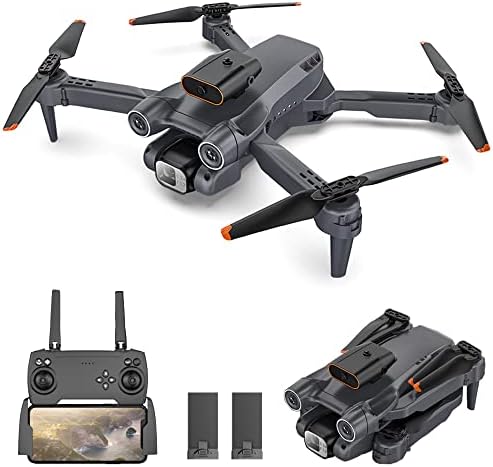 Goolrc RC Drone со камера 4K двојна камера RC Quadcopter ESC со функција Оптички проток пречки Избегнување на гест Контрола на траекторијата