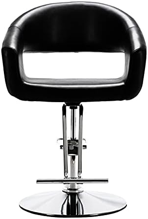 Zhuhw американски магацин HC184B High-end Hair Salon Barber Chood Classic волумен на задниот стол црна во залиха
