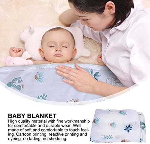 Нубести меки крпи за бања памучно бебе ќебе, мултино ќебето ватенка, топло quекард постелни ќебиња, дете ќебе, новороденче, постелнини