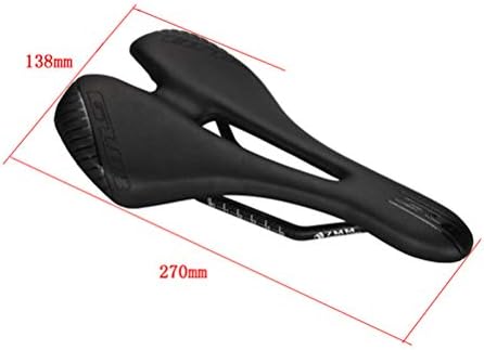 Абаодам шуплива лесна лесна целосна јаглеродна влакна седиште со јаглеродни лакови за велосипед седиште за перница