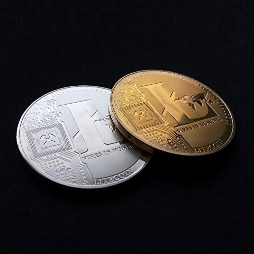 Litecoin бела виртуелна комеморативна монета за ливтекоин медал за реплика за ракот